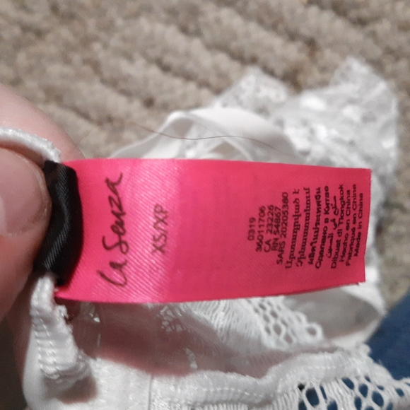 White lace women's bandeau - Picture 4 of 4